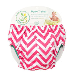 Baby Leaf Chevron Pink Potty Trainer | The Nest Attachment Parenting Hub