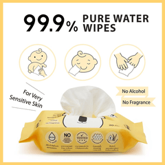 Baby Moby 99.9% Pure Water Wipes | The Nest Attachment Parenting Hub