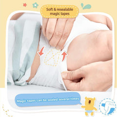 Baby Moby Tape Diapers - Small (3-6kgs) | The Nest Attachment Parenting Hub
