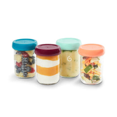 Babymoov Babybowls Glass Storage Containers (4 x 220ml) | The Nest Attachment Parenting Hub