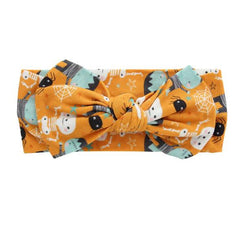 Bamberry Short Sleeves Kimono Pajama Set - Halloween Orange | The Nest Attachment Parenting Hub