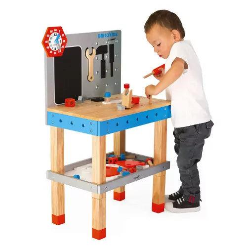 Janod Brico Kids DIY Giant Magnetic Workbench (J06477) | The Nest Attachment Parenting Hub