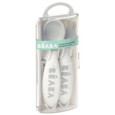 Beaba 2nd-Age Training Fork & Spoon Set with Case | The Nest Attachment Parenting Hub