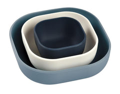 Beaba Set of 3 Silicone Nesting Bowls 4m+ | The Nest Attachment Parenting Hub