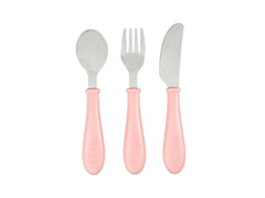 Beaba Stainless Steel Training Cutlery Knife/Fork/Spoon | The Nest Attachment Parenting Hub