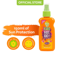 Beach Hut Kid's Spray SPF100 150ml | The Nest Attachment Parenting Hub