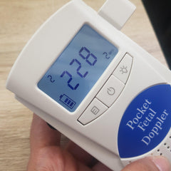 Best Gift For New Mommy Fetal Doppler Baby Heartbeat Monitor with 2.0MHz Probe | The Nest Attachment Parenting Hub