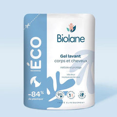 Biolane Buy 2 Get 1 2-in-1 Hair and Body Cleanser Eco-Pack (Gel Lavant) | The Nest Attachment Parenting Hub
