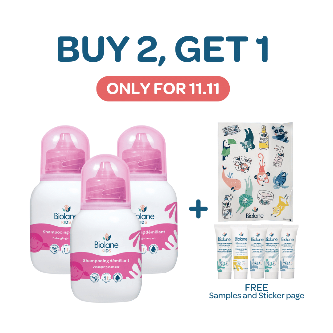 Biolane Buy 2 Get 1 Detangling Shampoo | The Nest Attachment Parenting Hub