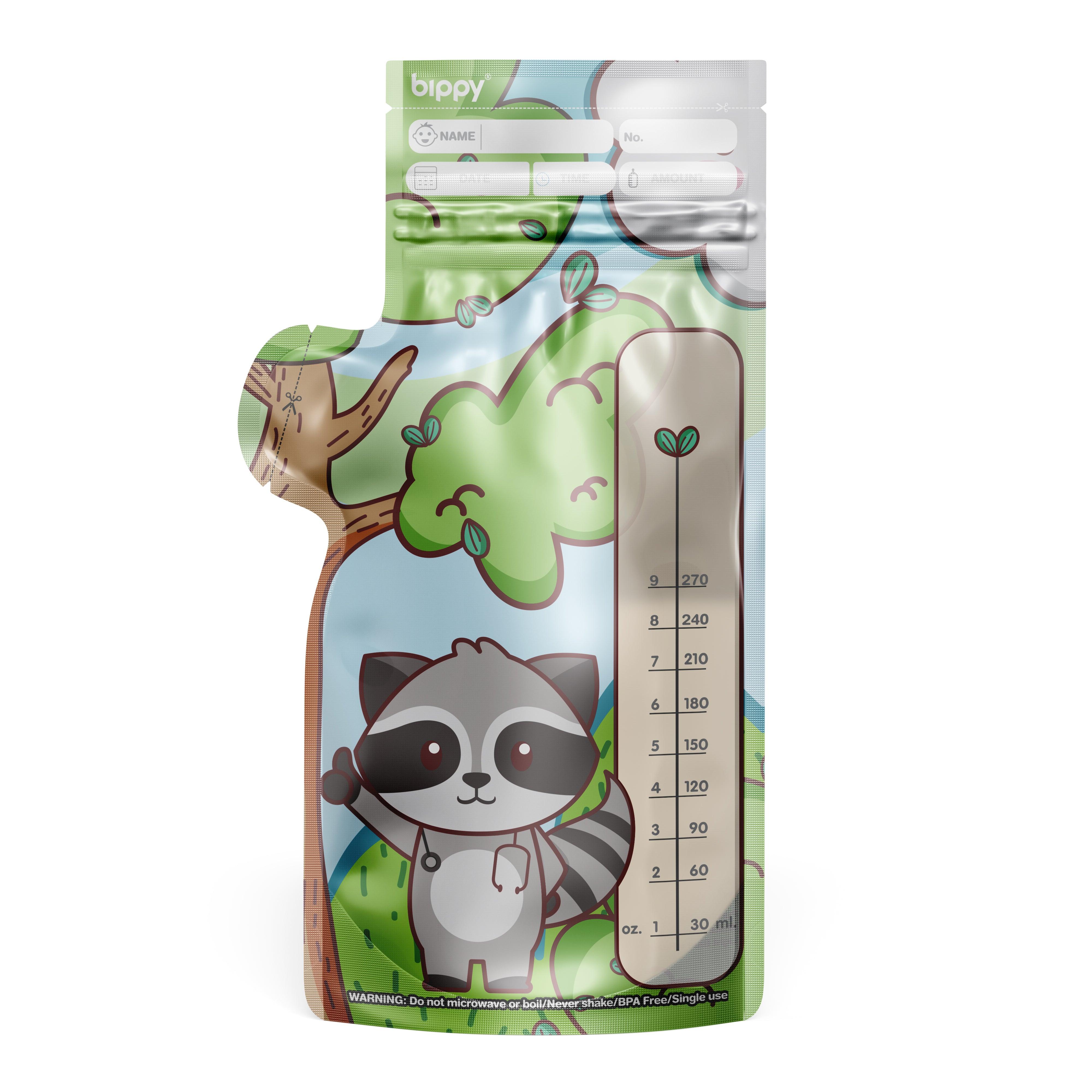 Bippy Smart Breast Milk Storage Bag | The Nest Attachment Parenting Hub