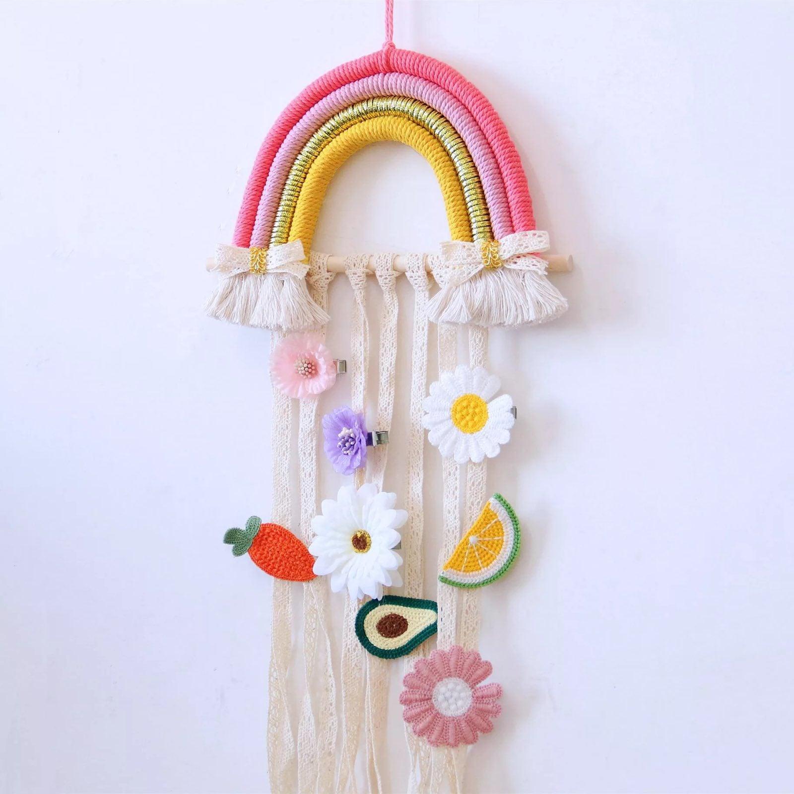 Blooming Wisdom 2 in 1 Hair Clip Holder and Room Decor | The Nest Attachment Parenting Hub