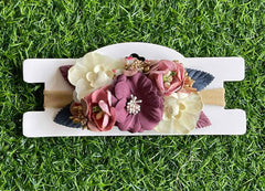 Blooming Wisdom Floral Headband Collection | The Nest Attachment Parenting Hub