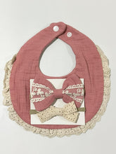 Blooming Wisdom Pretty Bib & Bows Set | The Nest Attachment Parenting Hub