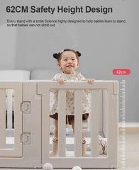 Bonjour Baby 12 Panel Playpen with Door | The Nest Attachment Parenting Hub