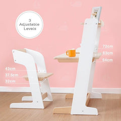 Boori Adjustable Oslo Study Table Desk - No Box | The Nest Attachment Parenting Hub