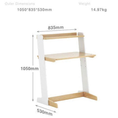 Boori Adjustable Oslo Study Table Desk - No Box | The Nest Attachment Parenting Hub