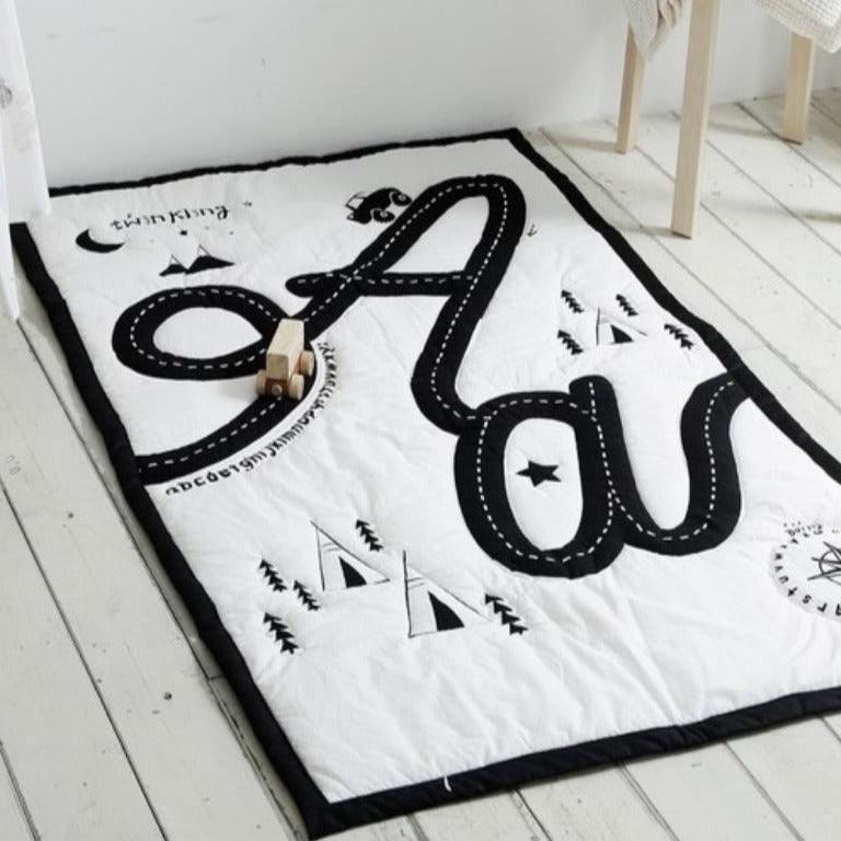 Borny Handmade Quilted Pad Twinkle A Road | The Nest Attachment Parenting Hub