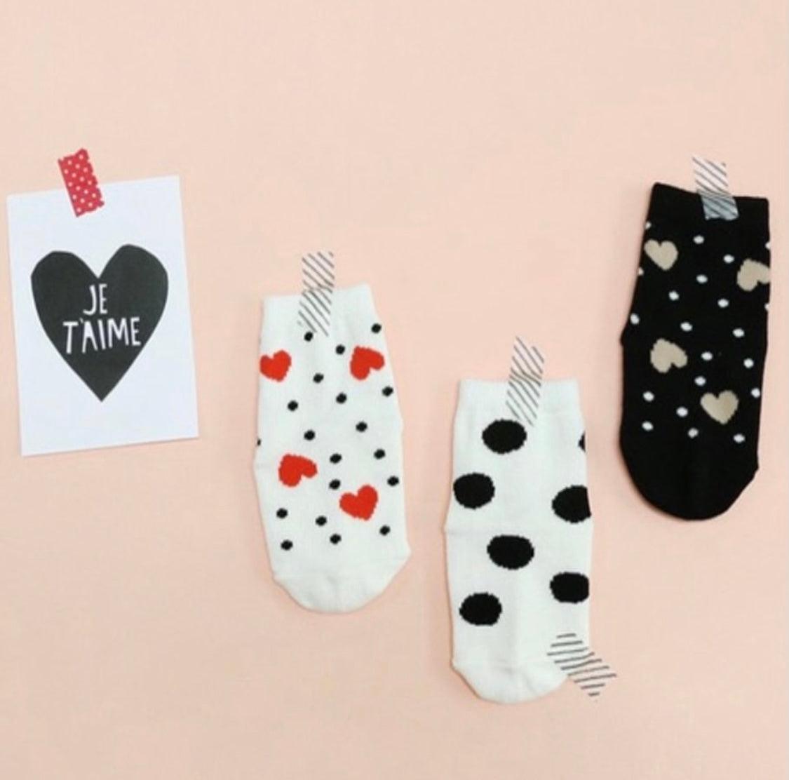 Borny Socks Je T'aime | The Nest Attachment Parenting Hub