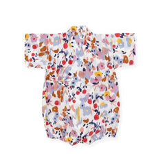 Borny Tie-Side Onesie Coco Blossom | The Nest Attachment Parenting Hub