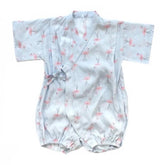 Borny Tie-Side Onesie Flamingo | The Nest Attachment Parenting Hub