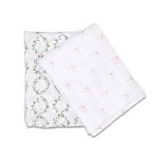 Lulujo Cotton Muslin Blanket (Set of 2)
