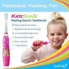 Brush-Baby KidzSonic Electric Toothbrush 3y+ | The Nest Attachment Parenting Hub