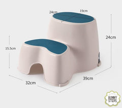 Bunny Steps Toddler Step Stool | The Nest Attachment Parenting Hub