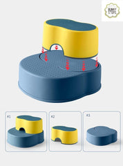Bunny Steps Toddler Step Stool XL | The Nest Attachment Parenting Hub