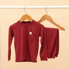 Cloudwear Bamboo Long Sleeves Pajama Set 3T | The Nest Attachment Parenting Hub