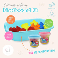 Cottontail Baby Kinetic Sand Kit | The Nest Attachment Parenting Hub