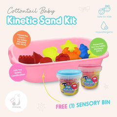 Cottontail Baby Kinetic Sand Kit | The Nest Attachment Parenting Hub
