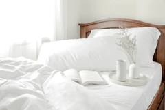 Coza Bamboo Lyocell AirSheets 3pc Set Queen w/ King Pillow Cases (Preorder) | The Nest Attachment Parenting Hub