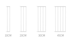 Cozzi Door Gate Extensions - Black | The Nest Attachment Parenting Hub