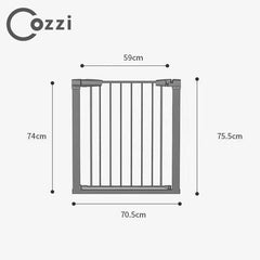 Cozzi Door Gate | The Nest Attachment Parenting Hub