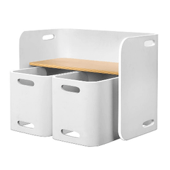 Discover Living Kids Cube Table & Chair | The Nest Attachment Parenting Hub