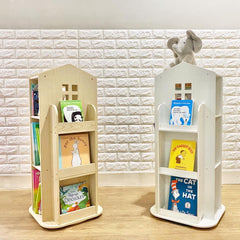 Discover Living Toddler Revolving Bookshelf | The Nest Attachment Parenting Hub
