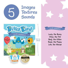 Ditty Bird Musical Books Cute Animals | The Nest Attachment Parenting Hub