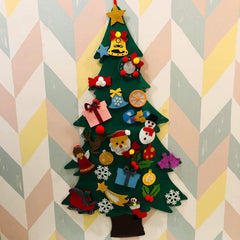 DIY Hanging Felt Christmas Tree | The Nest Attachment Parenting Hub
