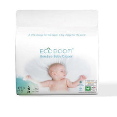 Eco Boom Premium Bamboo Biodegradable Tape Diaper (Trial Packs) | The Nest Attachment Parenting Hub