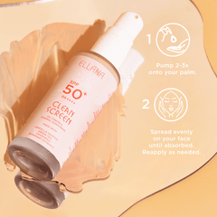 Ellana Minerals Clean Screen SPF 50+ PA++++ Oil Control Mineral Sunscreen | The Nest Attachment Parenting Hub