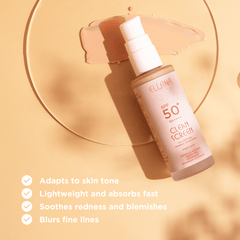 Ellana Minerals Clean Screen SPF 50+ PA++++ Oil Control Mineral Sunscreen | The Nest Attachment Parenting Hub