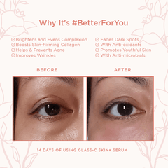 Ellana Minerals Glass-C Skin+ Brightening Serum With 5% Vit C And 1% HA | The Nest Attachment Parenting Hub