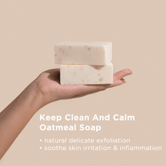 Ellana Minerals Keep Clean and Calm Oatmeal Soap | The Nest Attachment Parenting Hub