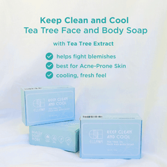 Ellana Minerals Keep Clean and Cool Tea Tree Face and Body Soap | The Nest Attachment Parenting Hub