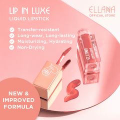 Ellana Minerals Lip in Luxe Liquid Lipstick | The Nest Attachment Parenting Hub