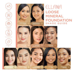 Ellana Minerals Loose Mineral SkinShield Foundation Jar With SPF16 | The Nest Attachment Parenting Hub