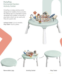 Oribel Portaplay Activity Center Enchanted Garden