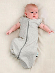 ErgoPouch Cocoon Swaddle Bag 0.2 TOG - Grey Marle | The Nest Attachment Parenting Hub