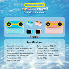 Vision Kids HappiCAMU Splash+ Waterproof Camera