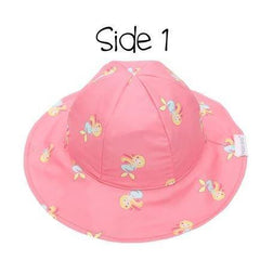 FlapJackKids Reversible Baby & Kids Patterned Sun Hat Mermaid & Seahorse | The Nest Attachment Parenting Hub